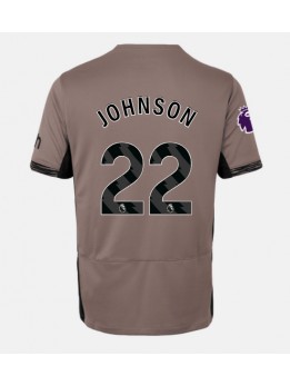 Tottenham Hotspur Brennan Johnson #22 Ausweichtrikot 2023-24 Kurzarm